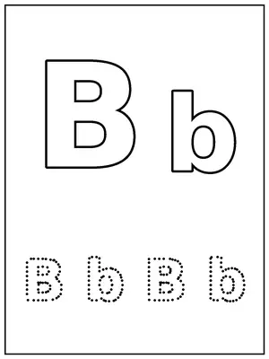 Letter B
