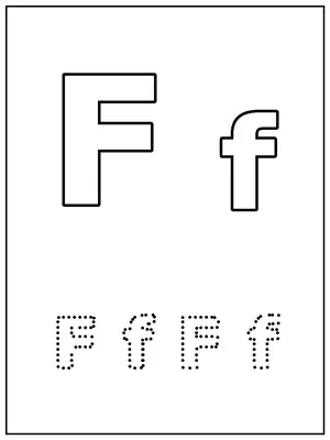 Letter F
