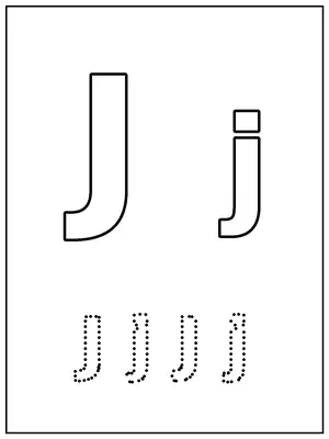 Letter J