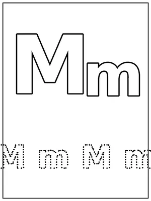 Letter M