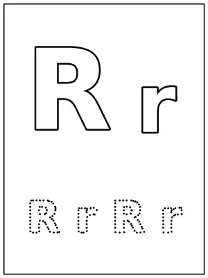 Letter R