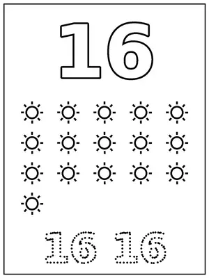 Number 16