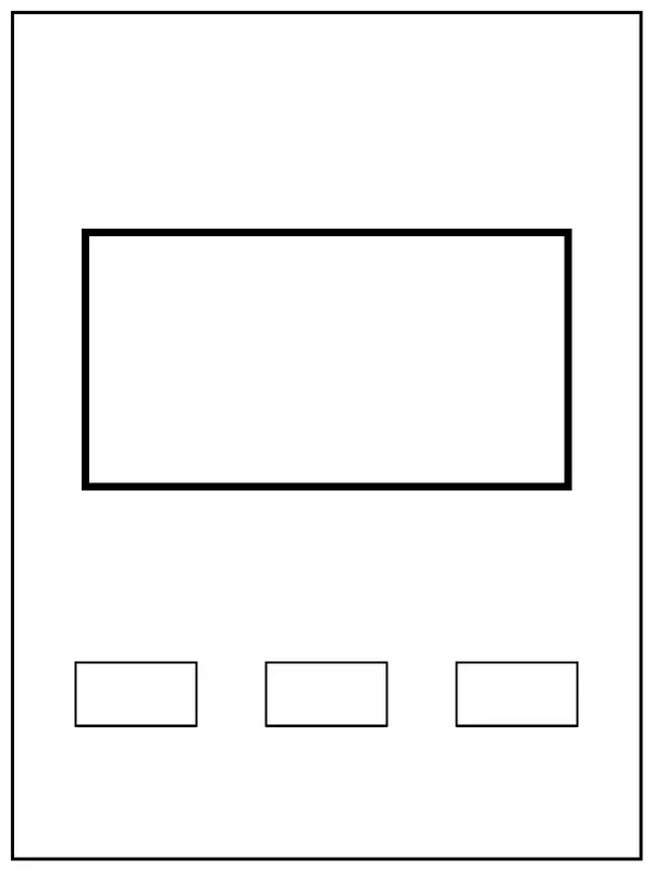 Forma Rettangolare pagina da colorare