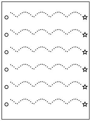 Trace the Bumpy Lines